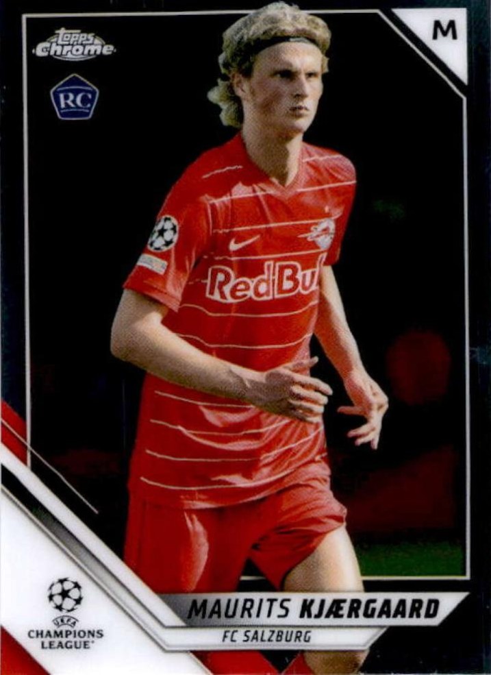 Maurits Kjærgaard 2021 Topps Chrome UCC 54