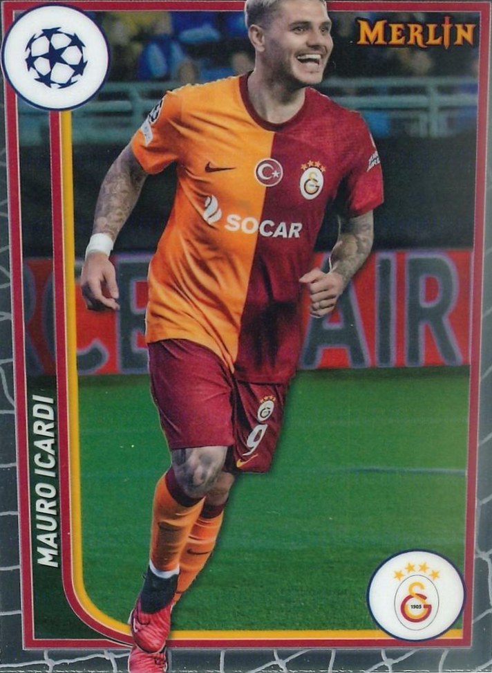 Mauro Icardi 2023 Topps Merlin UEFA Club Competitions