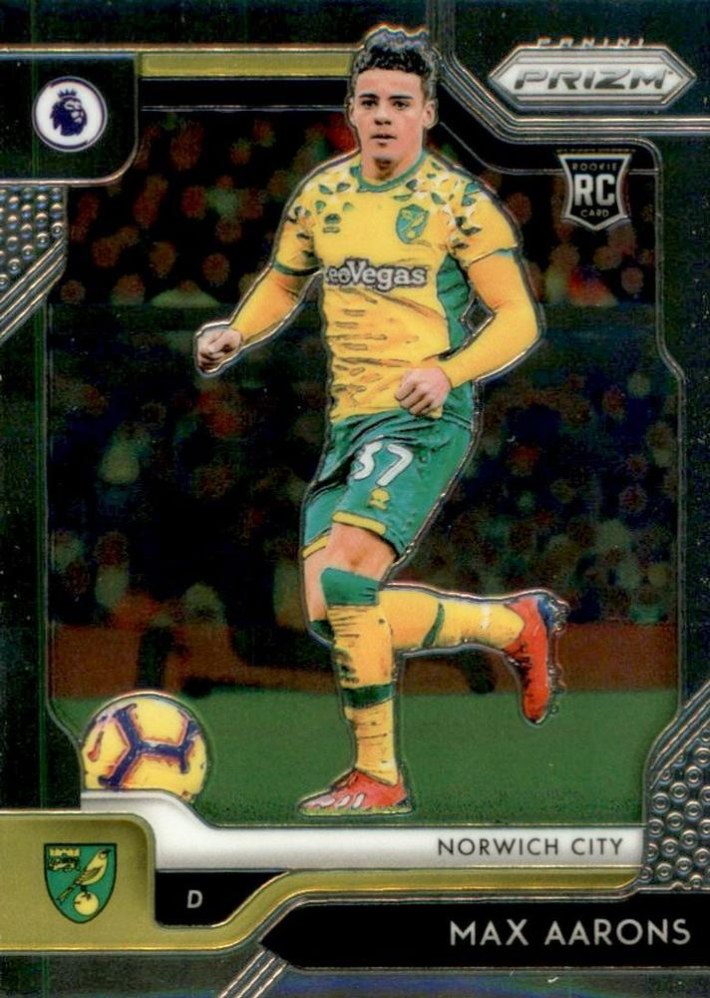 Max Aarons 2019 Panini Prizm Premier League 19