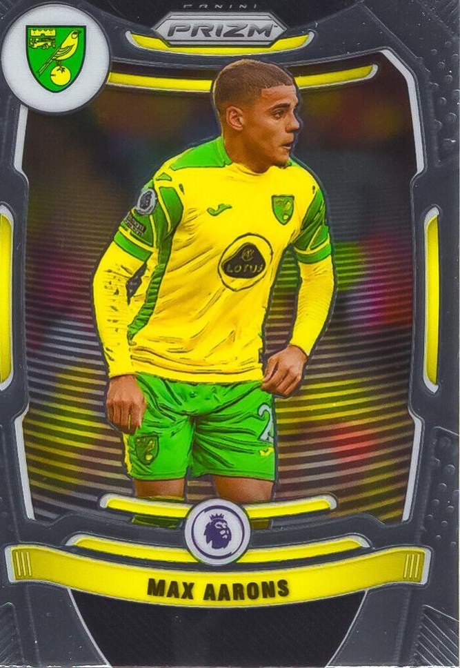 Max Aarons 2021 Panini Prizm Premier League 22