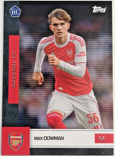 Max Dowman 2025 Topps Arsenal Team Set #7