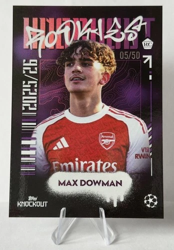 Max Dowman 2025 Topps UCC /50