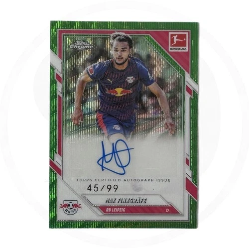 Max Finkgräfe 2025 Topps Chrome Bundesliga Green /99