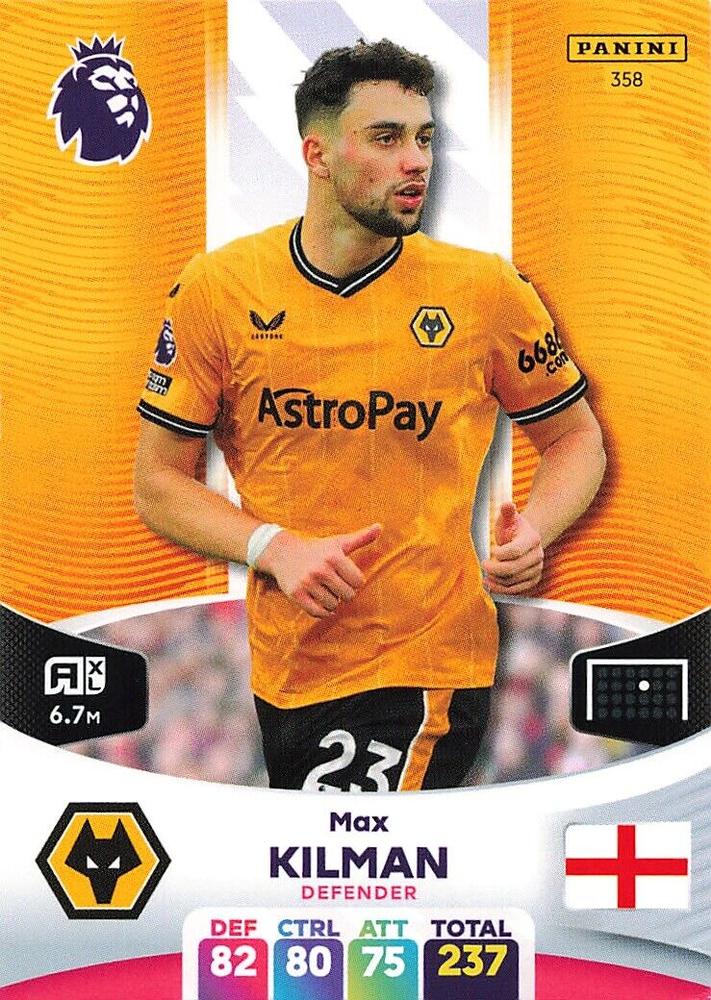 Max Kilman 2024 Panini Adrenalyn XL Premier League