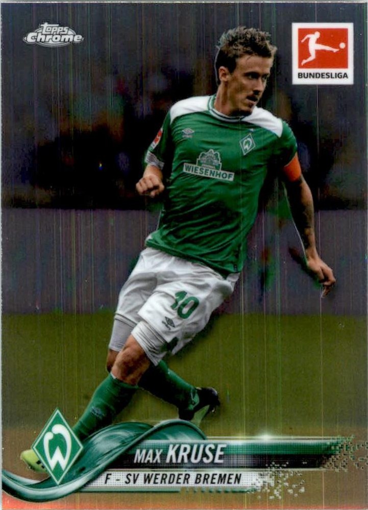 Max Kruse 2018 Topps Chrome Bundesliga 84