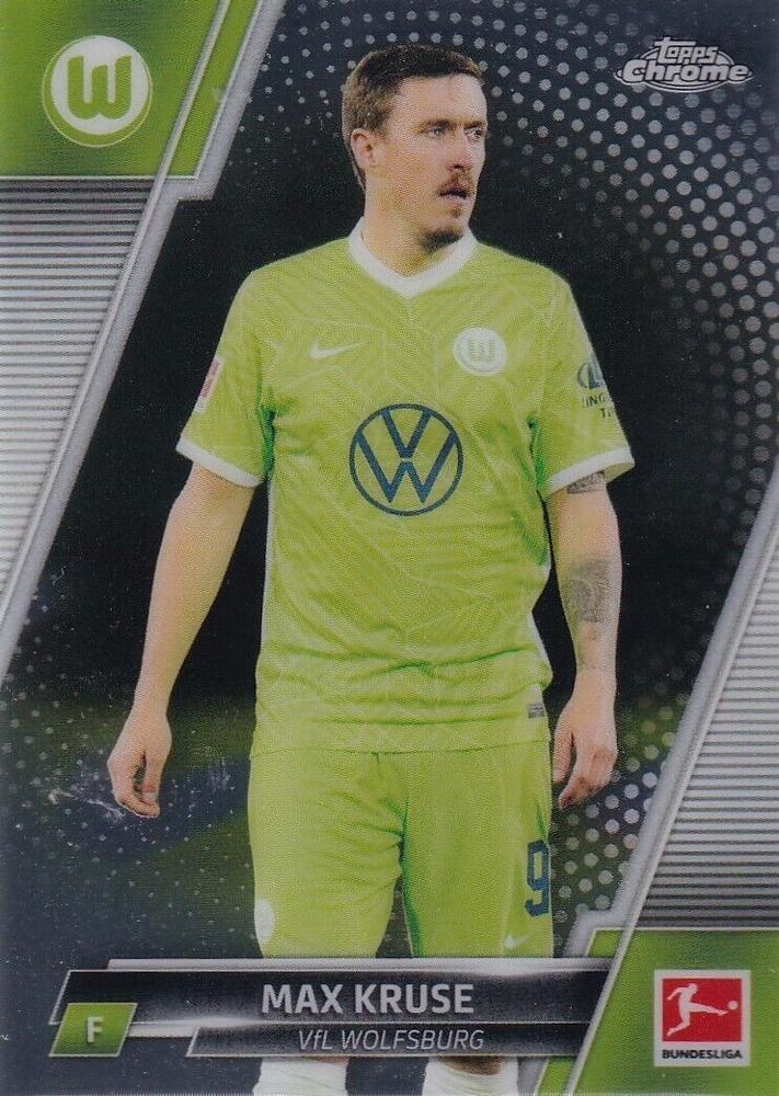 Max Kruse 2021 Topps Chrome Bundesliga 97
