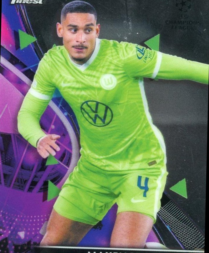 Maxence Lacroix 2021 Topps Finest UEFA 21