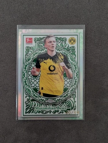 Maxi Beier 2025 Topps Chrome Bundesliga Green /99