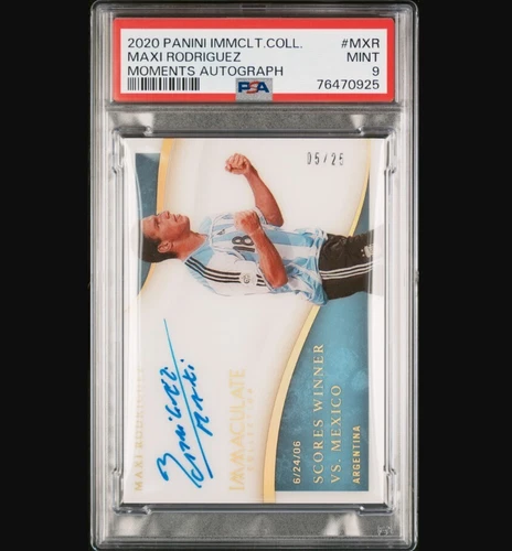 Maxi Rodriguez 2020 Panini Immaculate Soccer /25