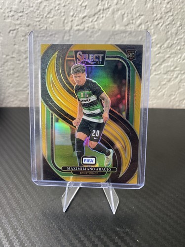Maximilian Araujo 2024 Panini Select FIFA Gold Prizm /10