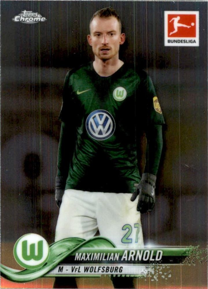 Maximilian Arnold 2018 Topps Chrome Bundesliga 39