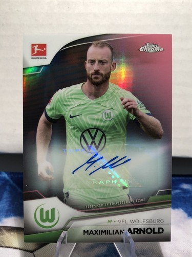 Maximilian Arnold 2022 Topps Chrome Refractor /75