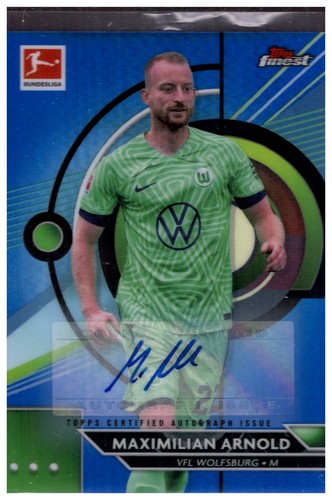 Maximilian Arnold 2022 Topps Finest /65