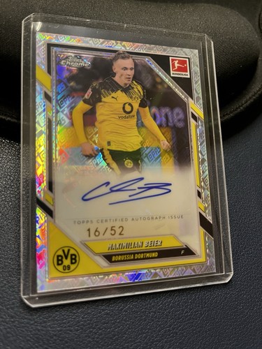 Maximilian Beier 2025 Topps Bundesliga Chrome /52