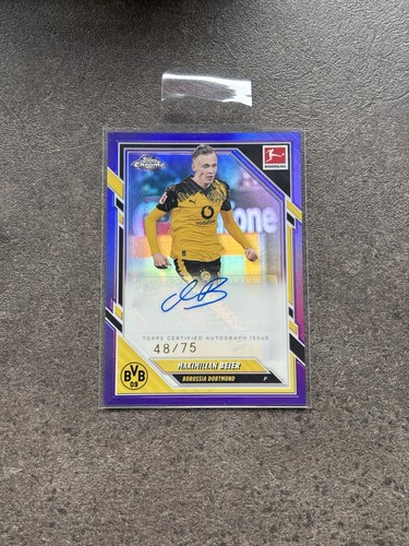 Maximilian Beier 2025 Topps Bundesliga Chrome /75