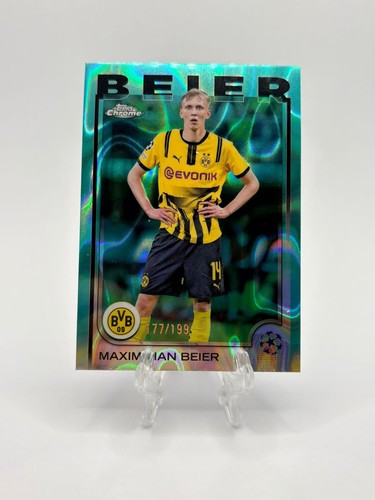 Maximilian Beier 2024 Topps Chrome Aqua Lava /199