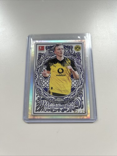 Maximilian Beier 2025 Topps Chrome Bundesliga /75