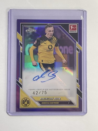 Maximilian Beier 2025 Topps Chrome Bundesliga /75