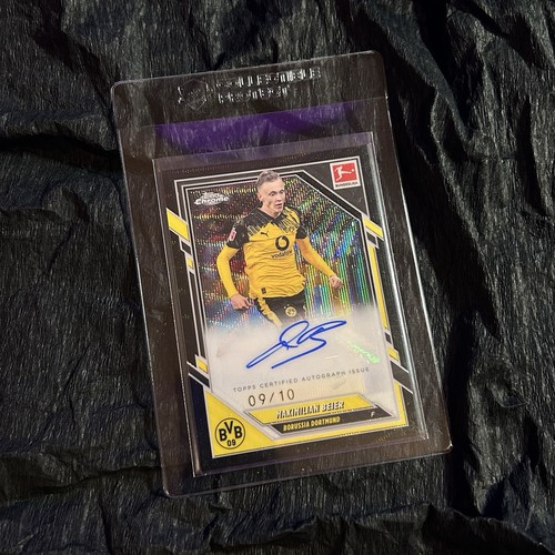 Maximilian Beier 2026 Topps Chrome Bundesliga Black Wave /10