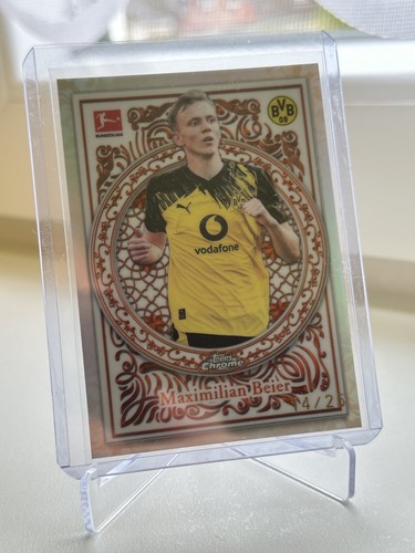 Maximilian Beier 2025 Topps Chrome Bundesliga Orange /25