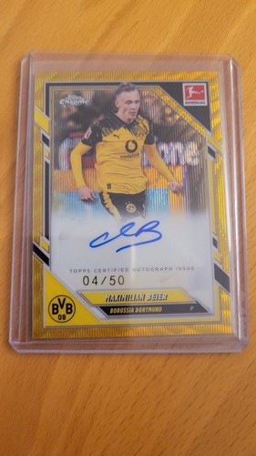 Maximilian Beier 2025 Topps Chrome Gold /50