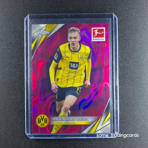 Maximilian Beier 2024 Topps Chrome Magenta Lava /125