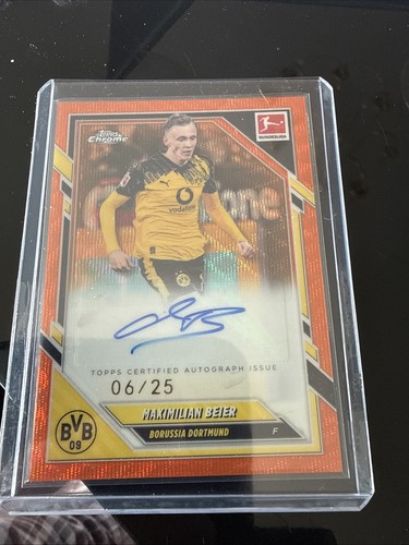 Maximilian Beier 2025 Topps Chrome Orange /25