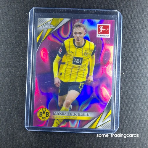 Maximilian Beier 2024 Topps Chrome Pink Lava /199