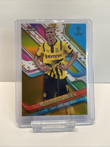 Maximilian Beier 2025 Topps Finest Gold 39/50