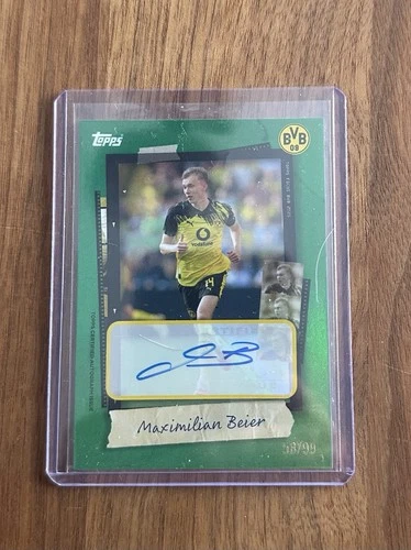 Maximilian Beier 2025 Topps Focus Green /99