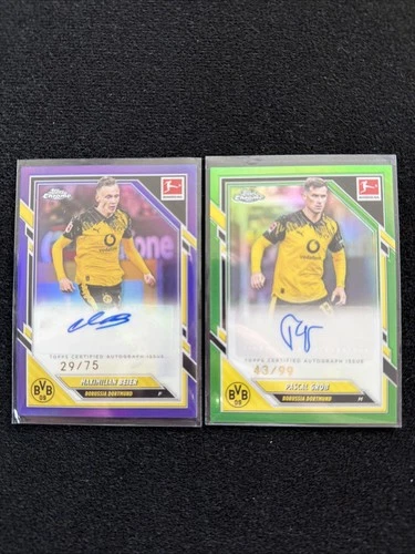Maximilian Beier, Pascal Groß 2025 Topps Chrome /75, /99
