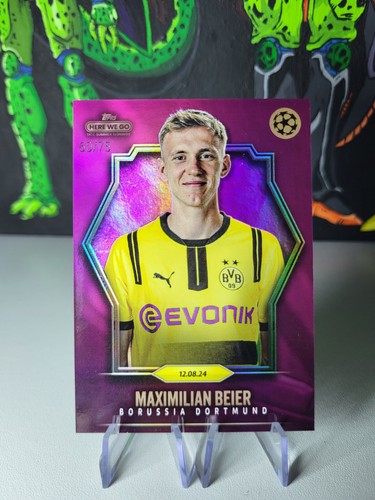 Maximilian Beier 2024 Topps Summer Signings Pink /75