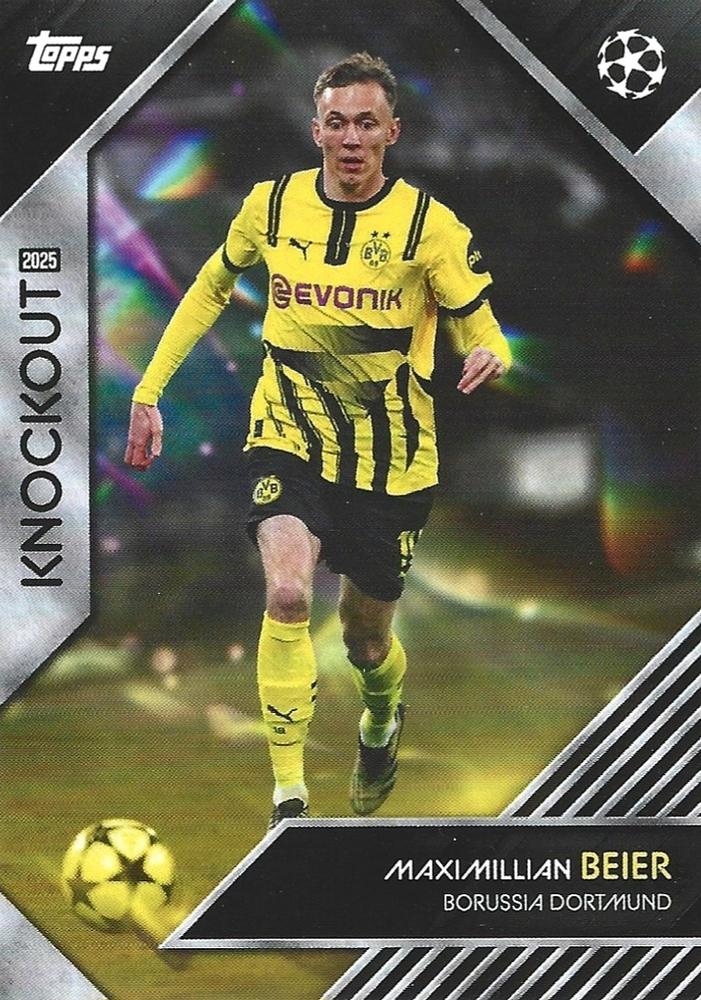 Maximilian Beier 2024 Topps Knockout UEFA Club Competitions