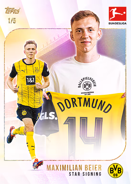 Maximilian Beier 2024 Topps Now Bundesliga English