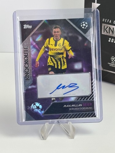 Maximilian Beier 2024 Topps UCC Knockout Purple /25