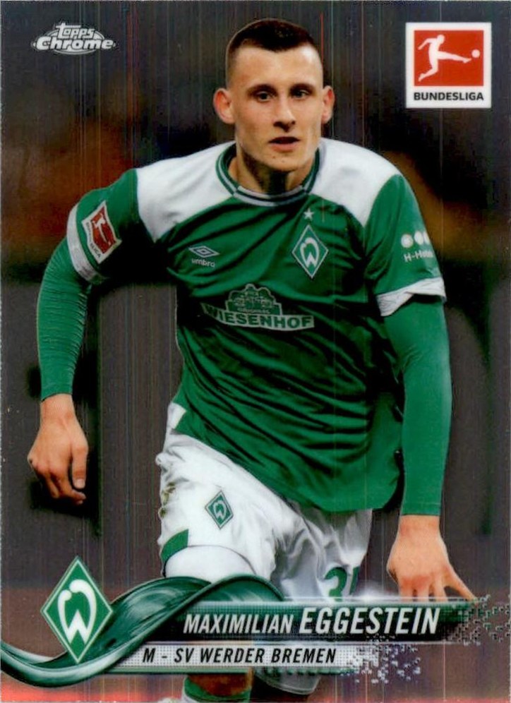 Maximilian Eggestein 2018 Topps Chrome Bundesliga 29