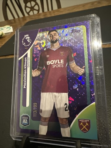 Maximilian Kilman 2025 Topps Premier League /199