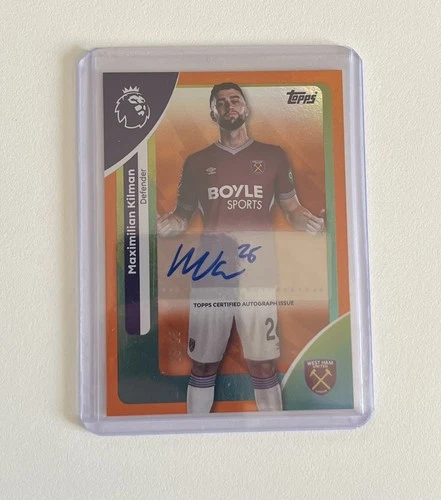 Maximilian Kilman 2026 Topps Premier League Orange /25