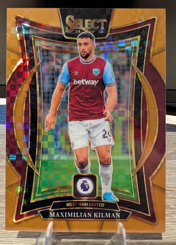 Maximilian Kilman 2024 Panini Premier League Select Bronze Checker Prizm /125