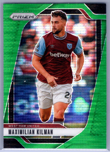 Maximilian Kilman 2024 Panini Prizm Green Pulsar Prizm