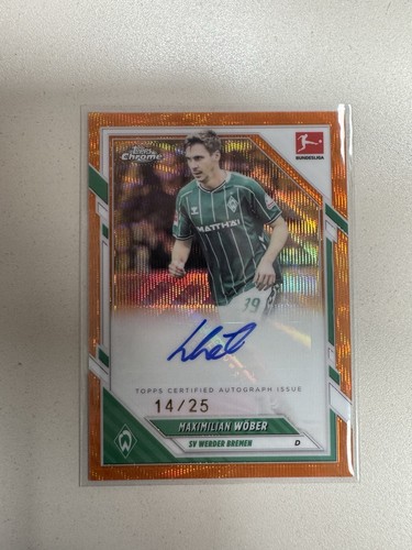 Maximilian Wöber 2025 Topps Chrome /25