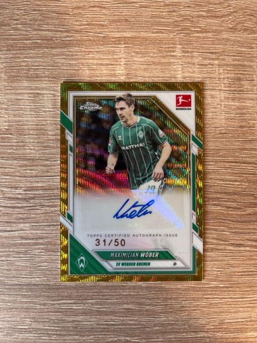 Maximilian Wöber 2025 Topps Chrome /50