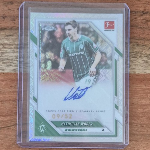 Maximilian Wöber 2025 Topps Chrome Bundesliga Toppsfractor /52