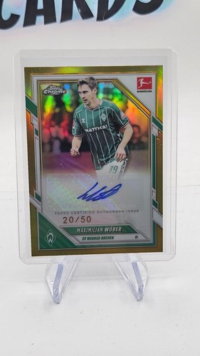 Maximilian Wöber 2025 Topps Chrome Gold /50