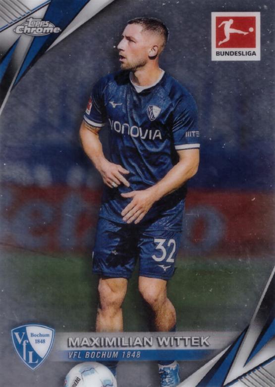 Maximilian Wittek 2024 Topps Chrome Bundesliga