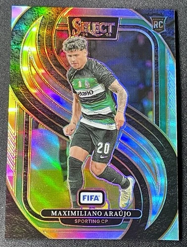 Maximiliano Araújo 2024 Panini Select FIFA Silver Prizm Refractor