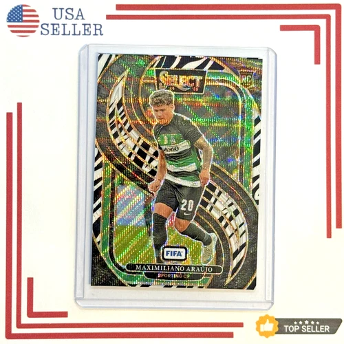 Maximiliano Araújo 2024 Panini Select Zebra