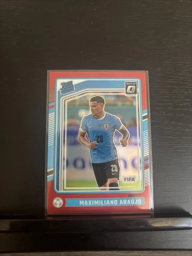 Maximiliano Araujo 2024 Panini Donruss FIFA Optic Red Prizm /299