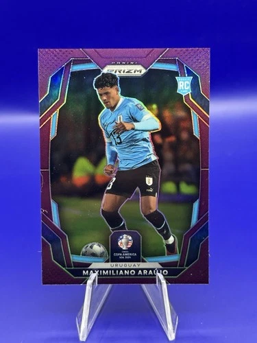 Maximiliano Araujo 2024 Panini Prizm Purple /49