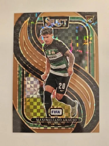 Maximiliano Araujo 2024 Panini Select Bronze Checker /75